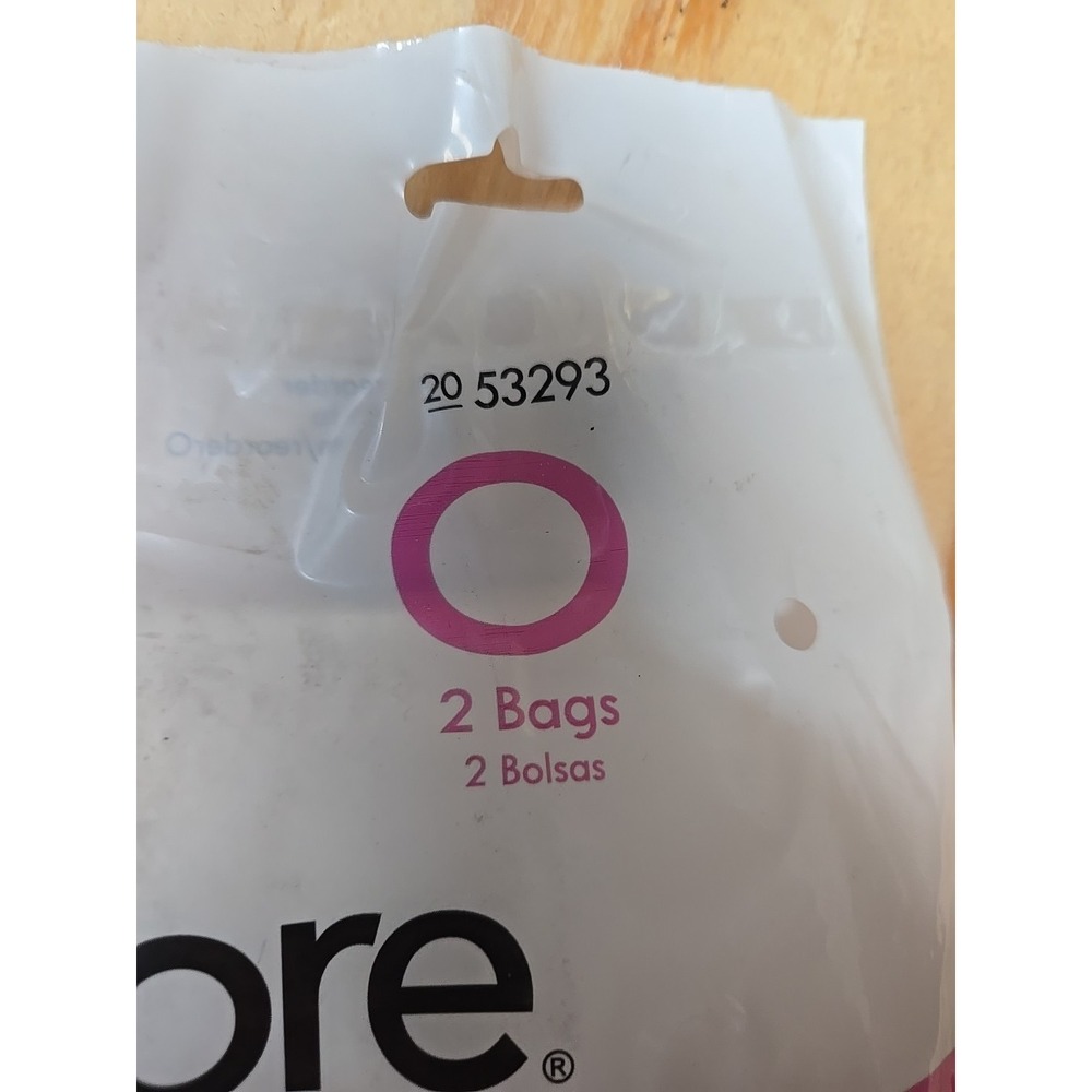 Kenmore 53293 Type O Vacuum Bags HEPA for Upright Vacuums Style 2 bags - Picture 2 of 4